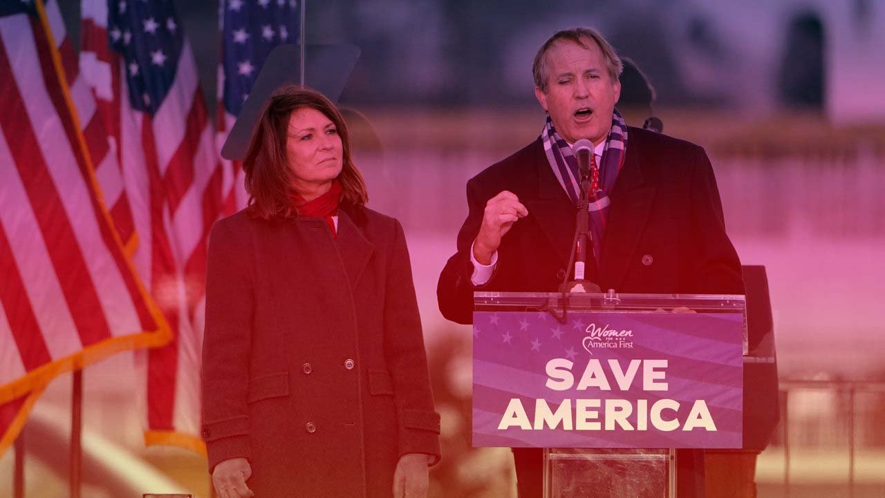 Ken Paxton at January 6 Save America Rally