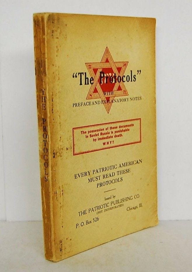The Protocols of the Elders of Zion